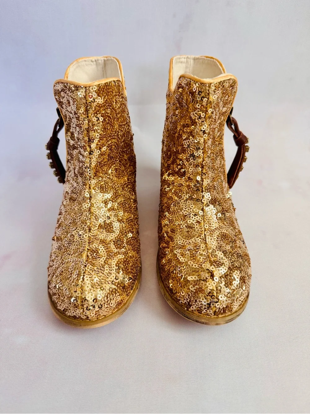 Joyfolie Arya Boots in Gold